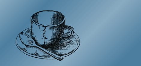 Fractured crown image